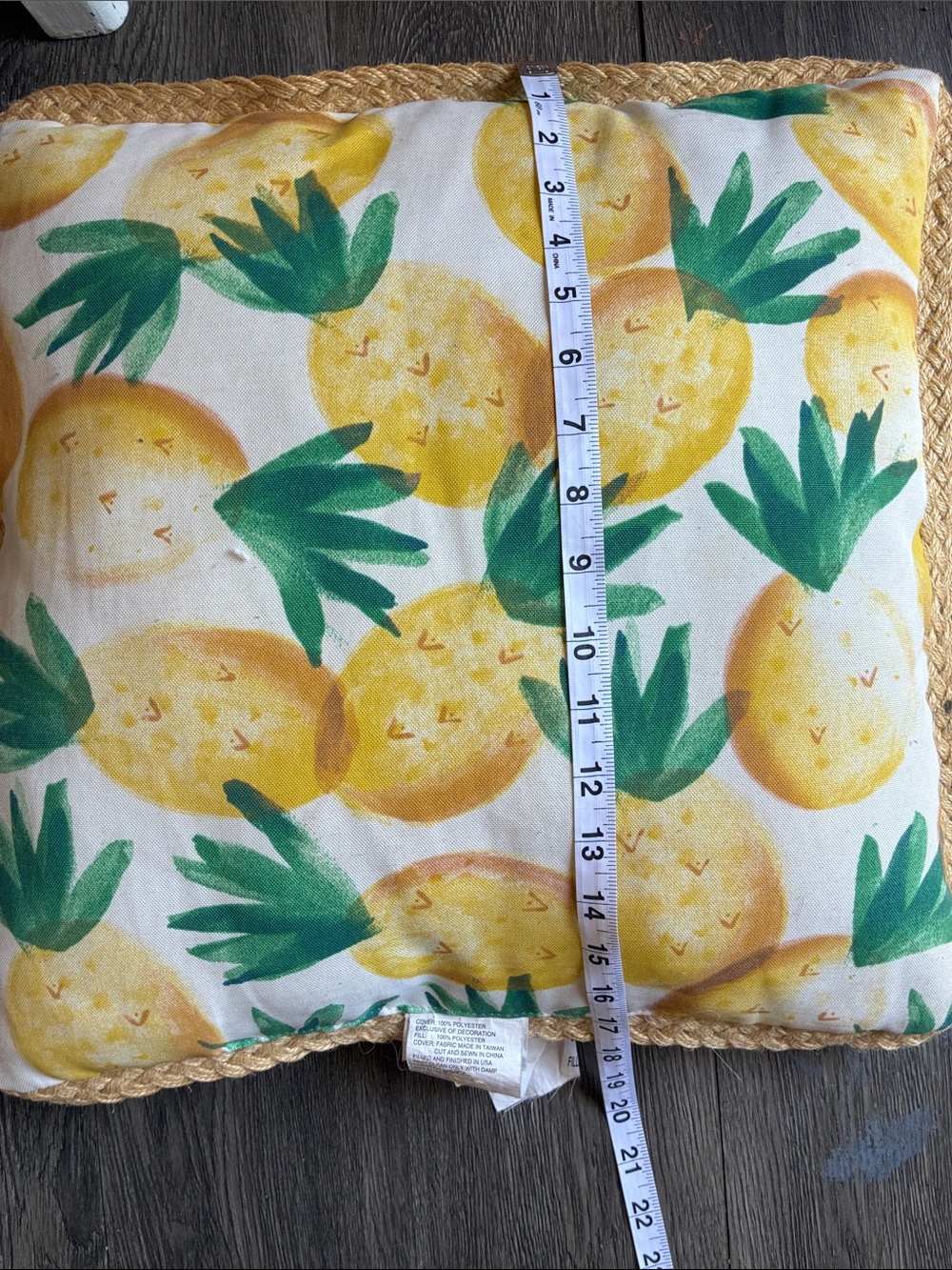 Kohl's Outdoor Pineapple Accent Throw Pillows - Picture 2 of 2